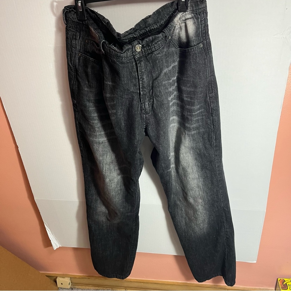 Milwaukee Leather Performance Denim Motorcycle Riding Jeans Distressed Padded
